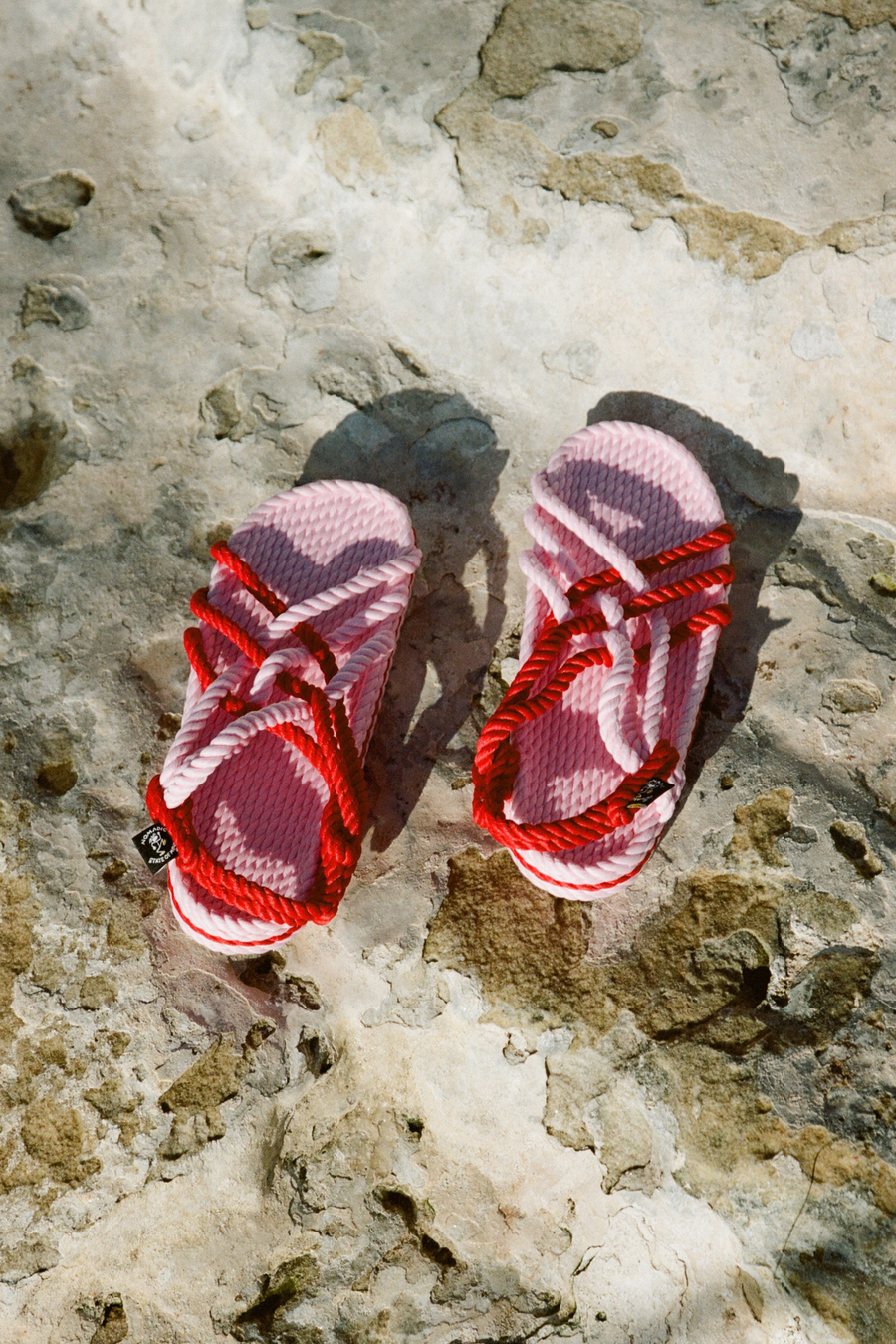JC Sandal - Pink/Red