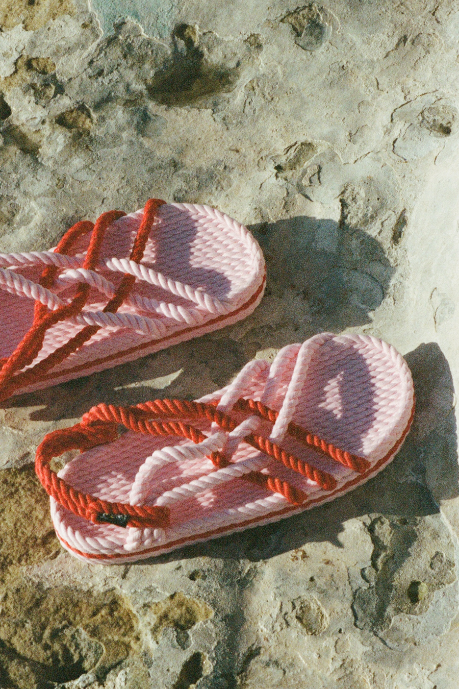 JC Sandal - Pink/Red