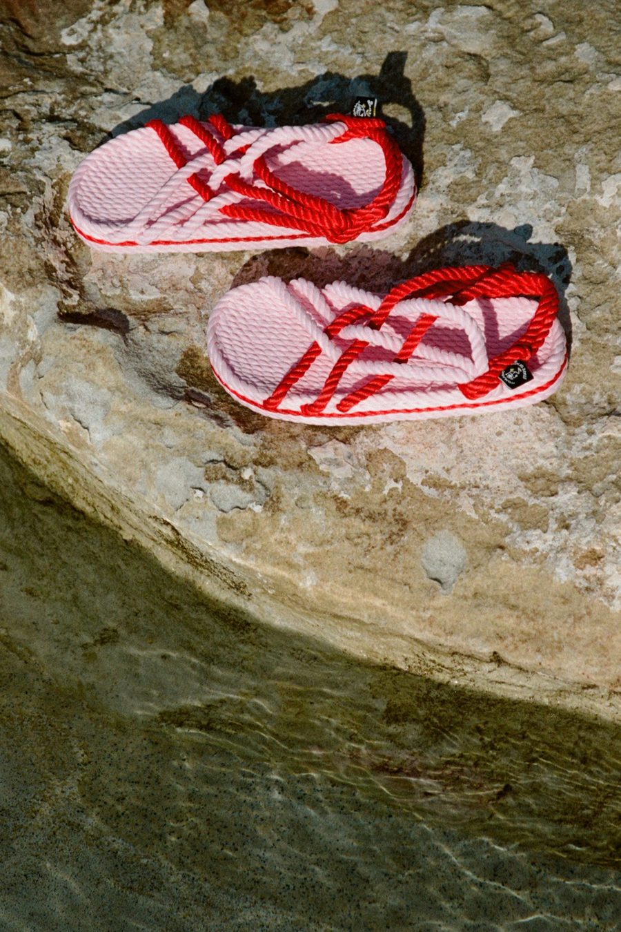 JC Sandal - Pink/Red
